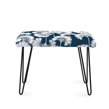 Japanese Floral Occasional Bench, 7 of 8