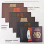 Leather Passport Travel Wallet, thumbnail 5 of 11