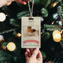 Personalised 'First Christmas Married' Tag Decoration, thumbnail 1 of 5