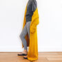Commission Ankle Grazer Longline Cardigan, thumbnail 4 of 6