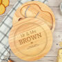 Personalised Engraved Couples Wedding Cheese Board Set, thumbnail 1 of 6