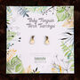 Inky Penguin Birch Hypoallergenic Tiny Stud Earrings, thumbnail 4 of 9