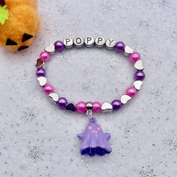 Personalised Halloween Charm Bracelet, 7 of 11
