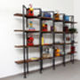 Byrom Scaffold And Dark Steel Shelving/Bookcase, thumbnail 9 of 9