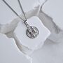 Two Faces Pendant Gift Men Necklace, thumbnail 4 of 4