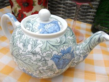 Two Cup Teapot In William Morris Anemone Design, 8 of 8