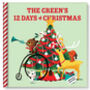Personalised Family 12 Days Of Christmas Book, thumbnail 1 of 12