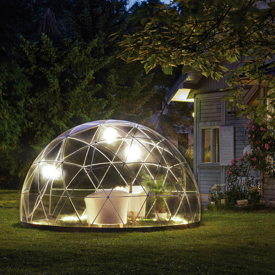 Garden Igloo 360 Dome With Optional Canopy Cover By Cuckooland