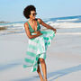 Personalised Stripe Micro Fibre Beach And Swim Towel, thumbnail 7 of 9