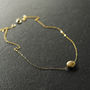 Hammered Circle Necklace, thumbnail 1 of 4