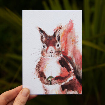 Inky Squirrel Luxury Postcards, 11 of 11