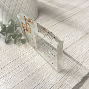 Mum, I Thank My Lucky Stars Acrylic Block, 5 of 8