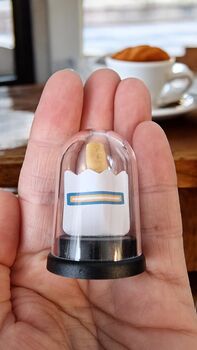 Pocket Sized Pet Sausage Roll, Miniature Dome And Card, 6 of 11