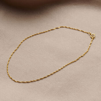 Twisted 9ct Gold Bracelet, 2 of 5