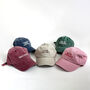 Personalised Vintage Cap Custom Embroidered Name/Text, thumbnail 2 of 7