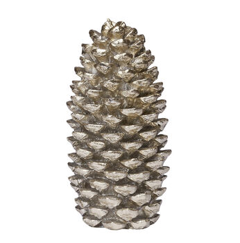 Pale Gold Christmas Pinecone Candle, 3 of 3