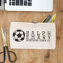 Personalised Football Pencil Case, thumbnail 1 of 2