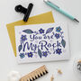 You Are My Rock Card, thumbnail 1 of 3