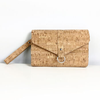Sustainable Cork Classic Clutch Bag, 2 of 7