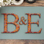 Decorated Initials Personalised Chopping Board, thumbnail 8 of 10