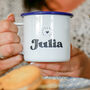 Personalised Enamel Mug, thumbnail 5 of 7