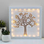 'Our Family' Personalised Family Tree Picture Light, thumbnail 9 of 12