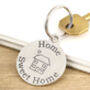 Housewarming Present Keyring Home Sweet Home, thumbnail 1 of 6