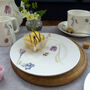 Fine Bone China Bee And Spring Flowers Cake Plate, thumbnail 11 of 12