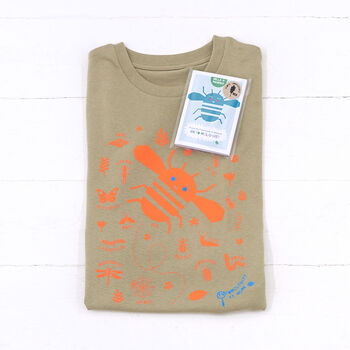 Bugs Guide Organic T Shirt + Booklet, 4 of 12