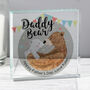 Personalised Daddy Bear Crystal Token, thumbnail 1 of 4