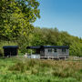 Dapple Shepherd Hut Ultimate Wellbeing Stay With Sauna And Outdoor Shower And Bath, thumbnail 1 of 11