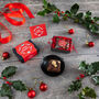 Christmas Mini Salted Caramel Brownie And Tea Gift Box, thumbnail 1 of 3