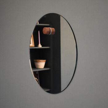 Harpa Standard Round Wall Mirror: Modern And Minimal, 2 of 6