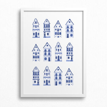 Amsterdam Canal Houses Print, 2 of 5