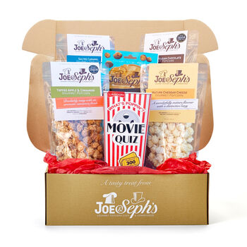 Popcorn And Movie Quiz Gift Box, 2 of 6