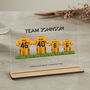 Personalised Family Name Football Shirt Plaque, thumbnail 7 of 10