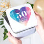 Personalised 50th Birthday Gift Tin Box, thumbnail 1 of 3