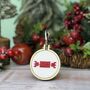 You Crack Me Up! Christmas Mini Matchbox Cross Stitch Kit, thumbnail 4 of 5
