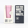Circular And Co Travel Mug Made From Recycled Stainless Steel 12oz Dusk Pink, thumbnail 2 of 8
