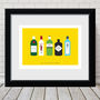 Personalised 'Let The Evening Be Gin' Print, thumbnail 7 of 10