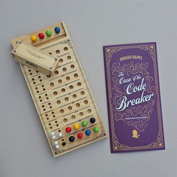 The Case Of The Code Breaker Wooden Peg Puzzle, 5 of 8