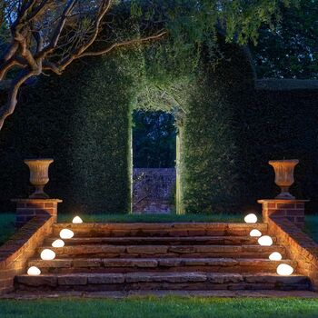 Solar Powered Frosted Glass Pebble Light, 4 of 8