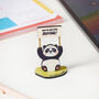 Personalised Wooden Panda Of Positivity Desk Decoration, thumbnail 2 of 3