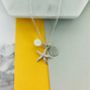 Starfish Personalised Charm Necklace, thumbnail 1 of 2