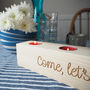 Personalised Wooden Candle Holder, thumbnail 3 of 8