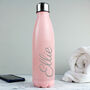 Personalised Coloured Insulated Drinks Bottle, thumbnail 1 of 10