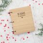 Engraved ‘Five Years Of Memories’ Wooden Scrapbook, thumbnail 7 of 12