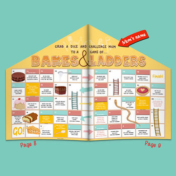 Personalised Baking Activity Book For Mum, 11 of 12