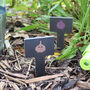 Printed Fruit And Veg Slate Plant Markers, thumbnail 4 of 7