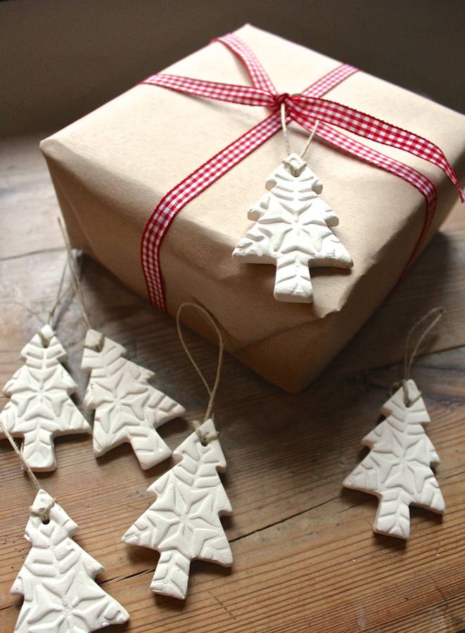Woodland Christmas Decorations By Little Brick House Ceramics Woodland Christmas Decorations